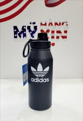 Adidas Originals 1 Liter (32 oz) Metal Water Bottle - Black / White