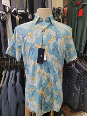 Sơ mi IZOD Saltwater Dockside Chambray S/S Button Down - Milky Blue