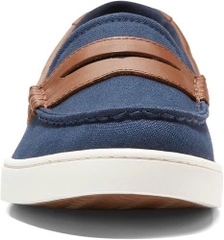 Loafer Cole Haan Nantucket Penny Txt - Navy Blazer Canvas/British Tan/Ivory