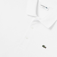 Polo Lacoste Slim Fit L.12.12 Piqué - White