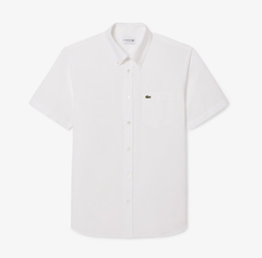 Shirt Regular Fit Short Sleeve Oxford - White