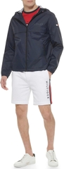 Khoác gió Tommy lightweight breathble waterproof - Navy