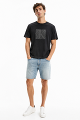 Thun Calvin Klein đen chữ CK đen bóng