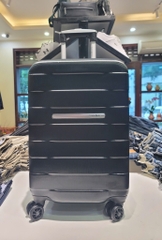 Vali samsonite đen logo bạc