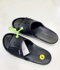 Dép Crocs Unisex Bayaband Slide - Black/White