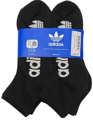 Set tất Adidas - Đen chữ trắng