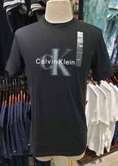Thun Calvin Klein đen chữ CK xanh lá mờ
