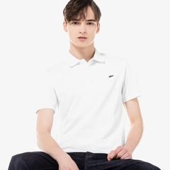Polo Lacoste Slim Fit L.12.12 Piqué - White