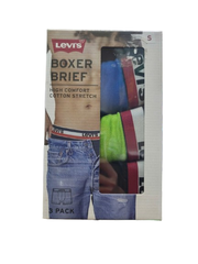 Set 3  boxer Levi’s - Đen Xanh lá Xanh dương