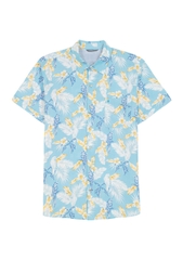 Sơ mi IZOD Saltwater Dockside Chambray S/S Button Down - Milky Blue