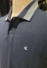 Polo Calvin Klein Check Cổ