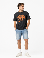 Thun North Face đen gấu cam