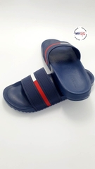 Dép Tommy Hilfiger Men's Redder Slide - Dark Blue