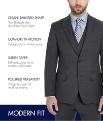 Suit Separates Tommy Hilfiger TH Flex Modern Fit - Charcoal