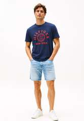 Thun Tommy Navy logo H đỏ