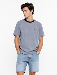 Thun calvin klein kẻ ngang nhỏ navy
