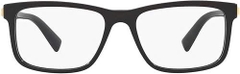GỌNG KÍNH - Versace Men's VE3253 55mm Black Eyeglasses with Clear Demo Lens