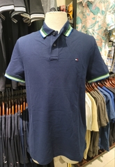 Polo Tommy Regular cổ xanh