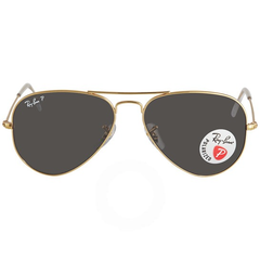 RAY-BAN RB3025 919648 55-14 - Aviator Classic Polarized Black Pilot Unisex Sunglasses