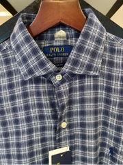 Sơ mi dài tay ralph lauren navy blue