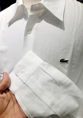 Sơ mi dài tay Lacoste - White