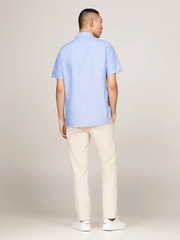 Sơ mi tommy blue cotton