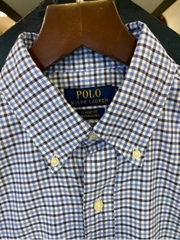 Sơ mi dài tay ralph lauren blue white