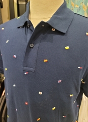 Polo Tommy Hilfiger Regular Navy - logo quốc kỳ