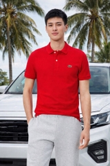Polo Lacoste Slim Fit L.12.12 Piqué - Red