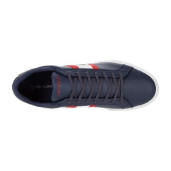 Lacoste Men's Lace Up Sneaker - Navy