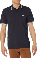 Polo BOSS Men's Paul Curved - Dark Blue
