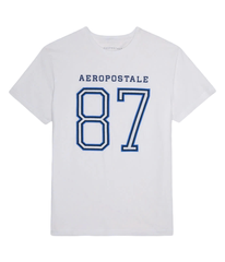 T-shirt AERO | 87 graphic tee - White
