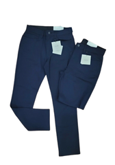 Khaki CK 5 pocket tech slim pants - ink