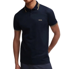 Polo BOSS Men's Paul Curved - Navy