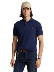 Polo Ralph Lauren The Iconic Mesh Custom Slim Fit - Navy/Red