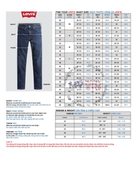 Jeans Levi's 511 slim fit Low Stretch - Spruce Up Adapt