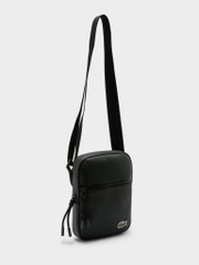 Túi Lacoste Small LCST Slimline Satchel - Noir
