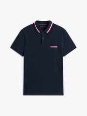 Polo tommy navy logo chữ ngực