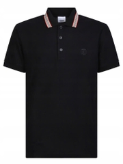 Polo-Shirt Burberry 'Pierson' TB Collar - Black