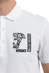 Áo Polo Versace - Màu trắng