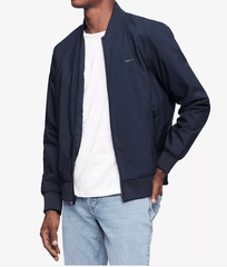 Khoác gió CK Matte Bomber Jacket - Navy