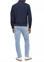 Khoác gió CK Matte Bomber Jacket - Navy