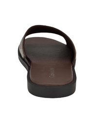 Dép Calvin Klein Men's Espar Slide - Medium Brown