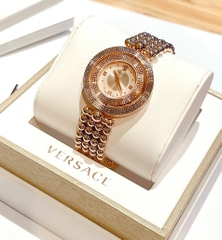 Đồng hồ Versace vàng - Mặt xoay vàng hồng