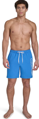 Calvin Klein Men's Volley Quick Dry Lightweight Swim Trunk - Blue