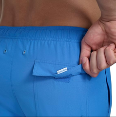 Calvin Klein Men's Volley Quick Dry Lightweight Swim Trunk - Blue
