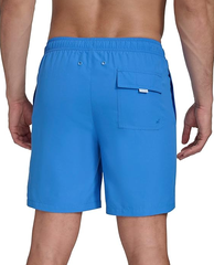 Calvin Klein Men's Volley Quick Dry Lightweight Swim Trunk - Blue
