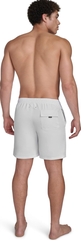 Calvin Klein Men's Volley Quick Dry Lightweight Swim Trunk - White