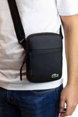Túi Lacoste Small LCST Slimline Satchel - Noir