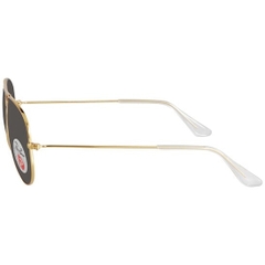 RAY-BAN RB3025 919648 55-14 - Aviator Classic Polarized Black Pilot Unisex Sunglasses